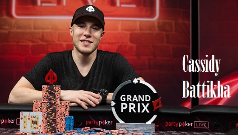 Cassidy Battikha wins 2017 partypoker LIVE Grand Prix Canada